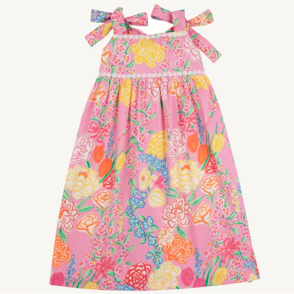 Sheridan French Floral x TBBC Beaufort Bonnet Macie Midi Dress Mommy & Me 10 14